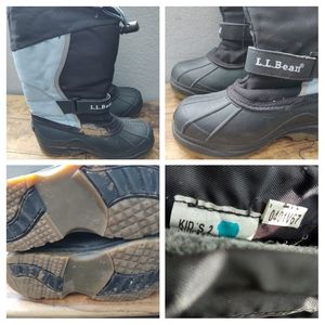 L.L.bean snow boots kids size 2